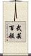 武芸百般 Scroll