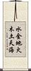 水金地火木土天海 Scroll