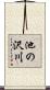 池の沢川 Scroll