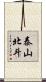 泰山北斗 Scroll