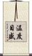 温度目盛 Scroll