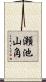 瀬池山角 Scroll