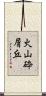 火山砕屑丘 Scroll