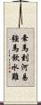 牽馬到河易，強馬飲水難 Scroll