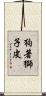 狗著獅子皮 Scroll