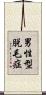 男性型脱毛症 Scroll