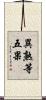 異熟等五果 Scroll