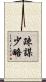 疎謀少略 Scroll