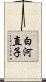 白河直子 Scroll