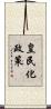 皇民化政策 Scroll