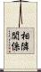 相隣関係 Scroll