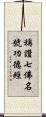 稱讚七佛名號功德經 Scroll