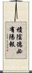 積陰德必有陽報 Scroll