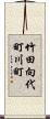 竹田向代町川町 Scroll
