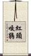紅頭咬鵑 Scroll
