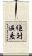 絶対温度 Scroll