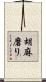 胡麻磨り Scroll