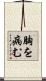 胸を病む Scroll