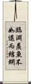 臨淵羨魚，不如退而結網 Scroll
