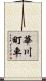 華川町車 Scroll