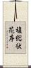 複総状花序 Scroll