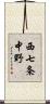 西七条中野 Scroll
