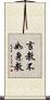 言教不如身教 Scroll