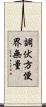 調伏方便界無量 Scroll