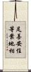 足善安住等案地相 Scroll
