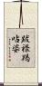 跋祿羯呫婆 Scroll