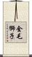 金毛獅子 Scroll