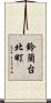 鈴蘭台北町 Scroll