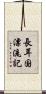 長耳国漂流記 Scroll