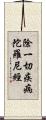 除一切疾病陀羅尼經 Scroll