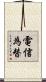電信為替 Scroll