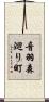 音羽森廻り町 Scroll