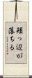 頬っ辺が落ちる Scroll