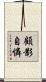 顧影自憐 Scroll