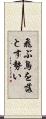 飛ぶ鳥を落とす勢い Scroll