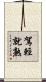駕輕就熟 Scroll