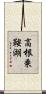 高根乗鞍湖 Scroll