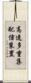 高速多重集配信装置 Scroll