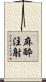 麻酔注射 Scroll