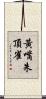 黃嘴朱頂雀 Scroll