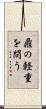 鼎の軽重を問う Scroll