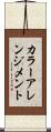 カラー・アレンジメント Scroll