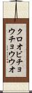 クロオビチョウチョウウオ Scroll