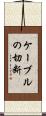 ケーブルの切断 Scroll