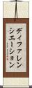 ディファレンシエーション Scroll