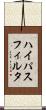 ハイパスフィルタ Scroll